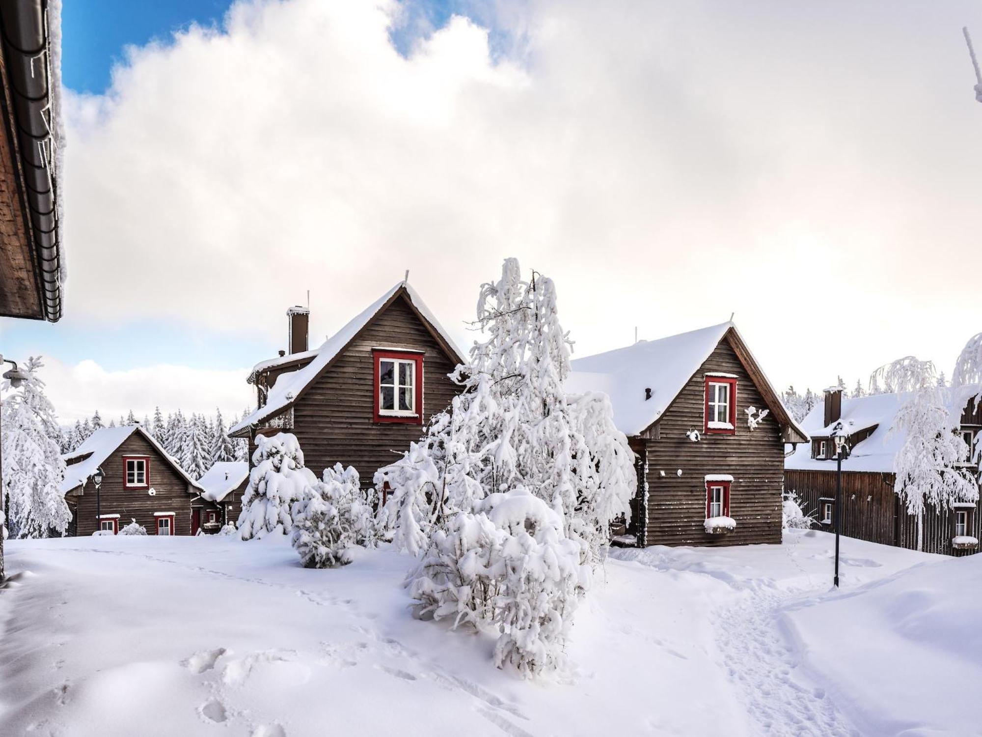 Semi Detached Houses Turf House Torfhaus Exterior foto